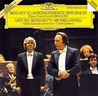 Arturo Benedetti Michelangeli / Cord Garben Mozart: Piano Concertos No 20 & No 25 артикул 3026b.